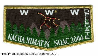 86nc04del-gmy S17 Nacha Nimat Lodge 2004 NOAC S17