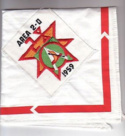 Area 2-D 1959 Neckerchief