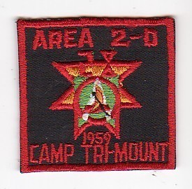 Area 2-D 1959 Pocket Patch