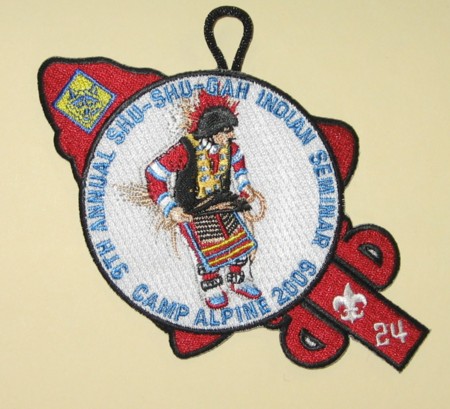 24eA2009-3 Shu Shu Gah Lodge 9th Annual Indian Seminar Cub Scout Patch eA2009-3