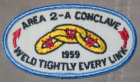 Area 2-A 1959 Pocket Patch