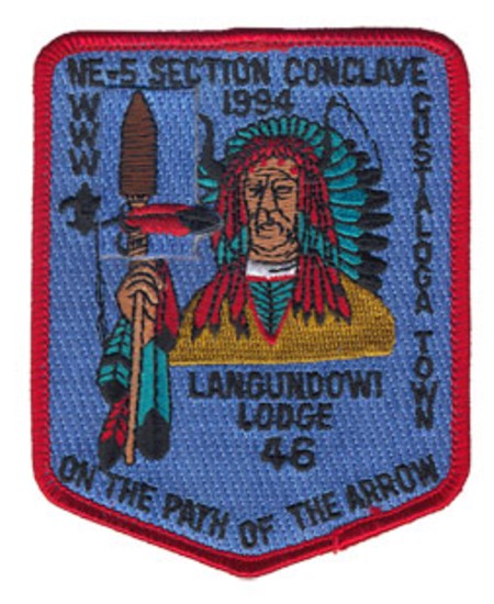 1994 Section NE-5 Pocket Patch