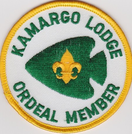 Kamargo Lodge #294 Ordeal Member R4a TLS