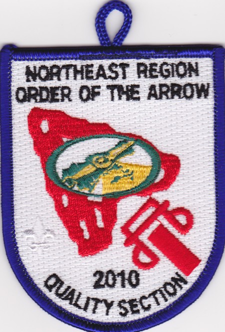 Northeast Region OA 2010 Quality Section Patch 