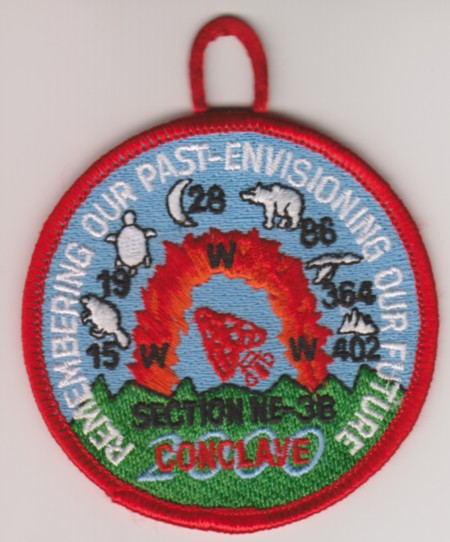 NE-3B 2000 R loop Section NE-3B 2000 Particpant Pocket Patch