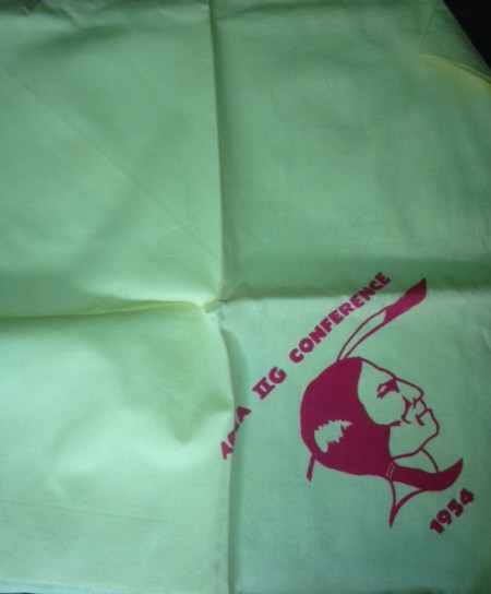 1954 Area 2-G Neckerchief Variety - Lodge Chief Neckerchief?  