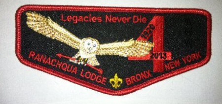 Ranachqua Lodge #4 Death Flap F7