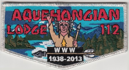 Aquehongian Lodge #112 75th Anniversary & Death Flap S41