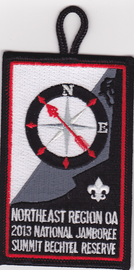 Northeast Region Order of the Arrow 2013 Jamboree Patch