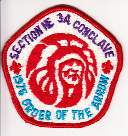 Section NE-3A 1976 Conclave Pocket Patch