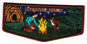 Lowanne Nimat Lodge #219 New Regular Issue Flap S12