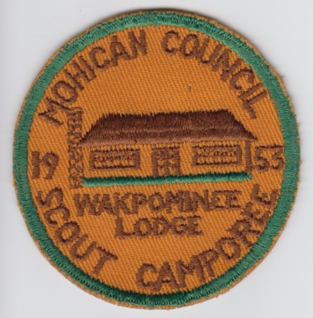 Wakpominee Lodge #48 Scout Camporee eYR1953