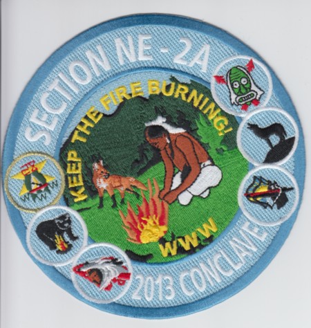Section NE-2A 2013 Conclave Jacket Patch