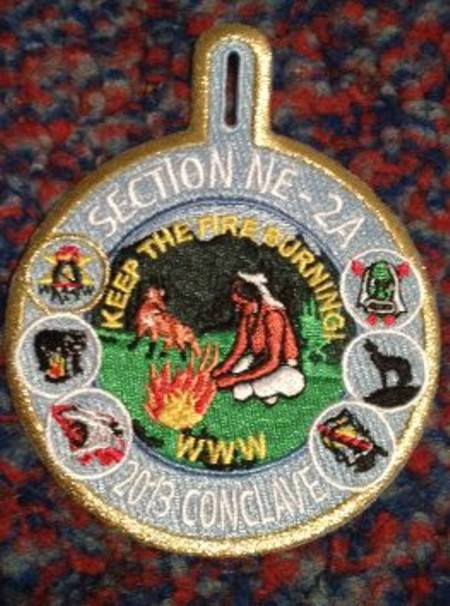 Section NE-2A 2013 Conclave Staff Patch
