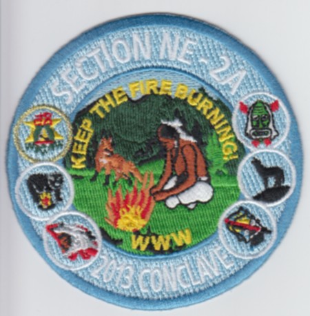 Section NE-2A 2013 Conclave Trading Post Patch