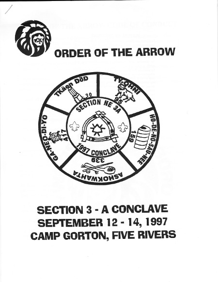 Section NE-3A 1997 Conclave Booklet
