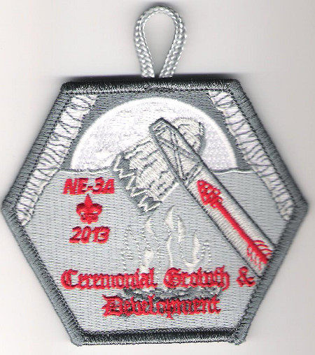 Section NE-3A 2013 Conclave Ceremonial Growth and Development Patch