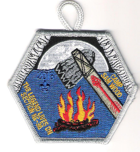 Section NE-3A 2013 Conclave White Pocket Patch