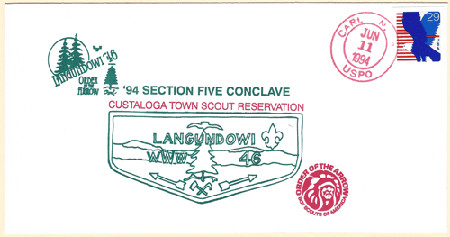 1994 Section NE-5 Conclave Cover