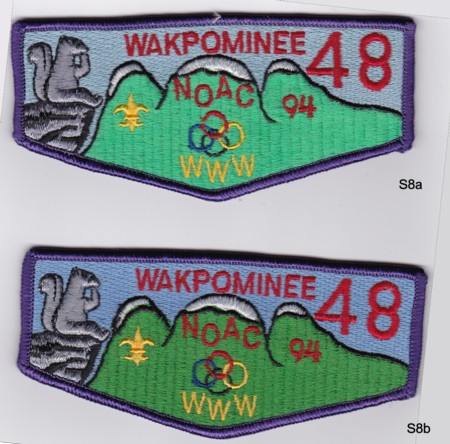 Wakpominee Lodge #48 1994 NOAC S8a and S8b