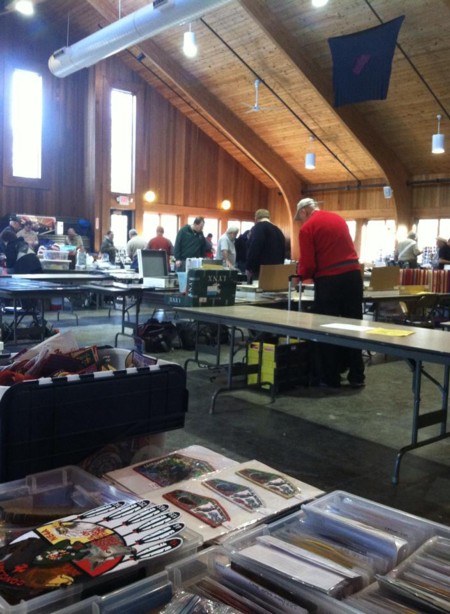 Dealer setup during the 19th Annual TOR