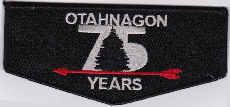 Otahnagon Lodge #172 75th Anniversary Flap S29