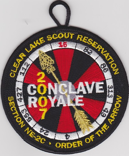 2007 Section NE-2C Conclave â€“ Conclave Royale Staff Pocket Patch?