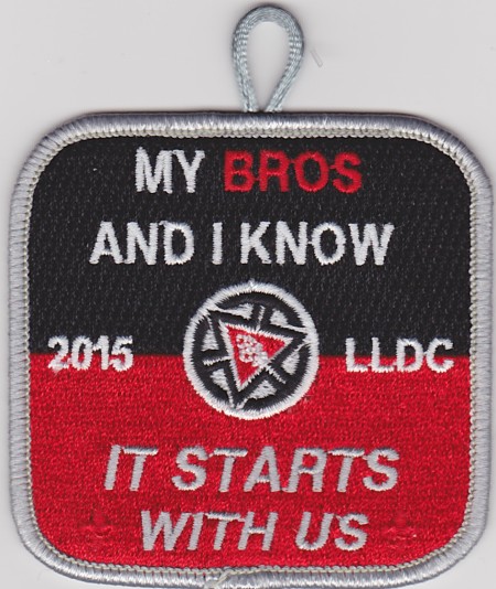 Kintecoying Lodge #4 2015 Youth LLDC Patch 4eX2015-1