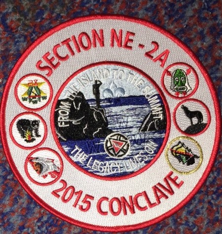 Section NE-2A 2015 Conclave Jacket Patch