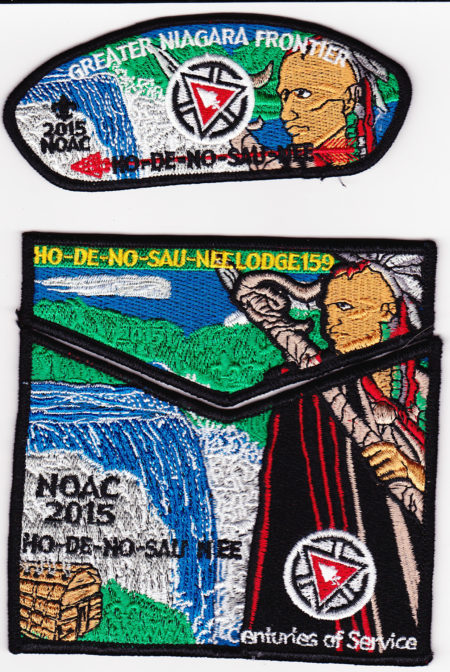 Ho-De-No-Sau-Nee Lodge #159 2015 NOAC Trader Set S59 X24 X25