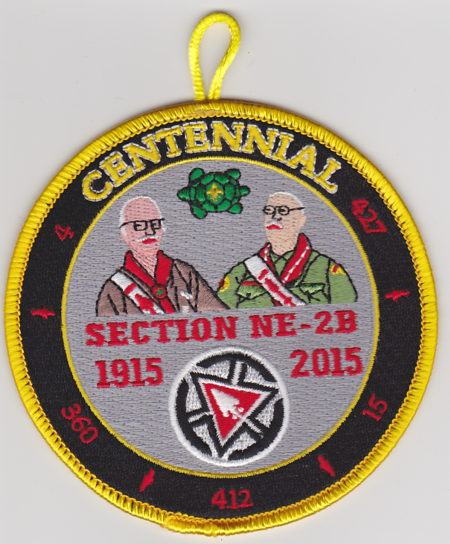 Section NE-2B Centennial Involvement Award 1915-2015