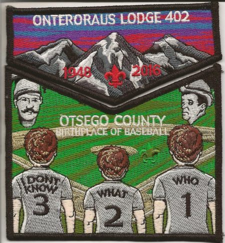 Onteroraus Lodge #402 Ostego County Death Flap Set S62 X12