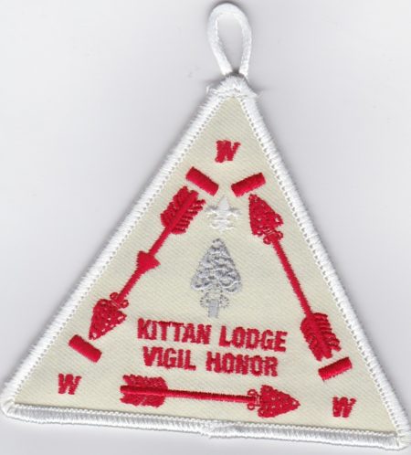 Kittan Lodge #364 Vigil Patch X21