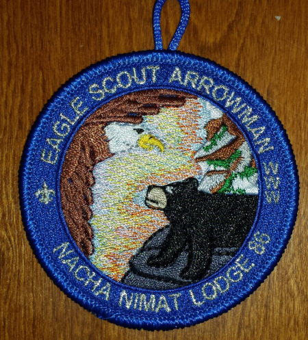 Nacha Nimat Lodge #86 Eagle Scout Arrowman Round R1