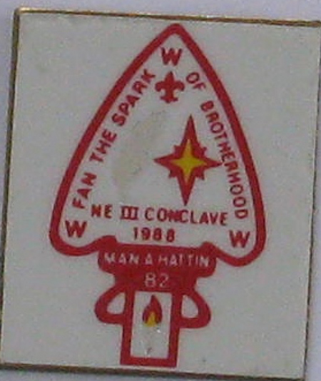 Section NE-3 1988 Conclave Pin