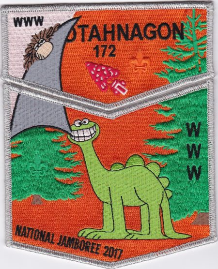 Otahnagon Lodge #172 2017 National Jamboree SMY Border Set S43/X15