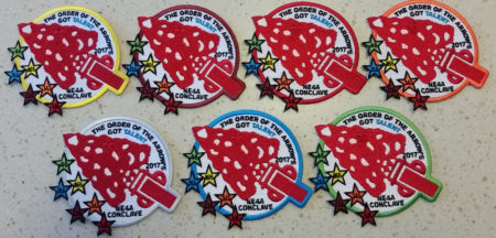 Section NE-4A 2017 Conclave Pocket Patch Set