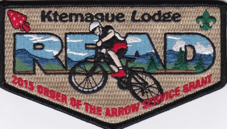Ktemaque Lodge #15 2015 OA Service Grant Flap S70