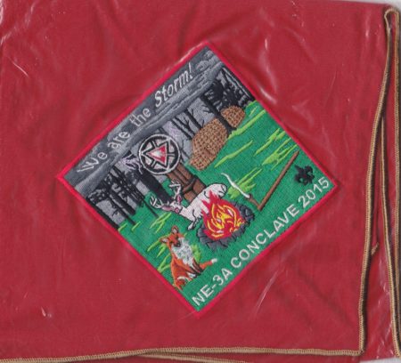 Section NE-3A 2015 Embroidered Neckerchief