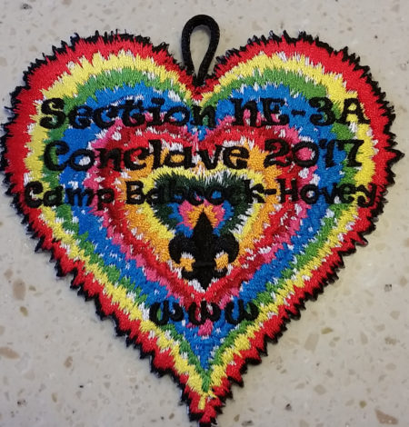 Section NE-3A 2017 Conclave Pocket Patch