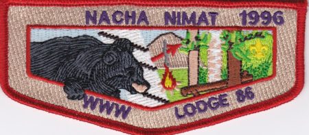 Nacha Nimat Lodge #86 Centennial Set Flap S56
