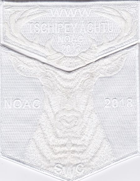 Tschipey Achtu Lodge #(95) 2018 NOAC Fundraiser White Set S31 X17