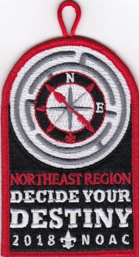 Northeast Region Order of the Arrow 2018 NOAC Dangle