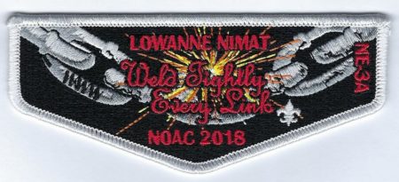 Lowanne Nimat Lodge #219 Section NE-3A 2018 NOAC Flap S42