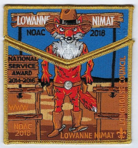 Lowanne Nimat Lodge #219 2018 NOAC Fundraiser set S43 X24