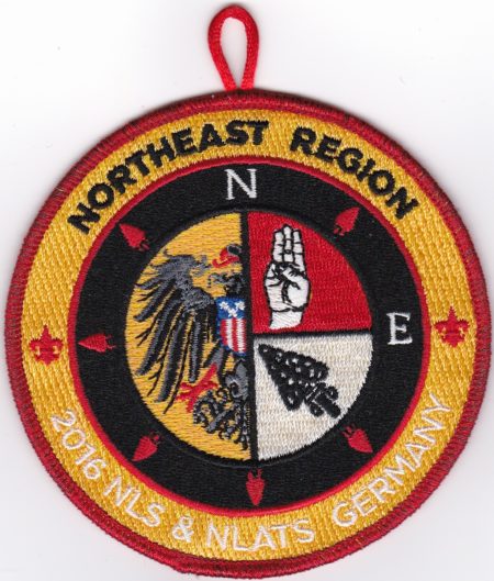 Northeast Region 2016 NLS & NLATS Germany Staff Patch