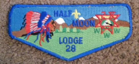 Half Moon Lodge #28 Service Flap S40