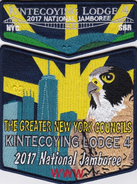 Kintecoying Lodge #4 2017 National Jamboree Set S9 X6