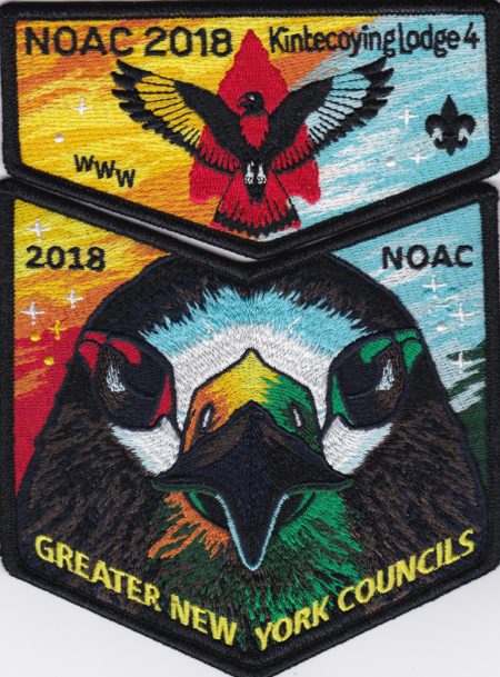 Kintecoying Lodge #4 2018 NOAC Trader Set S11 X12