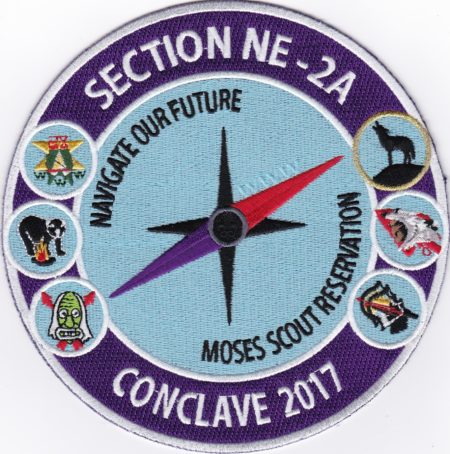 Section NE-2A 2017 Conclave Jacket Patch 